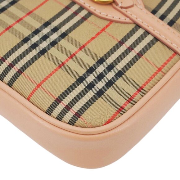 Burberry  1983 Knight Link Check Canvas Bumbag Beige - Picture 10 of 16